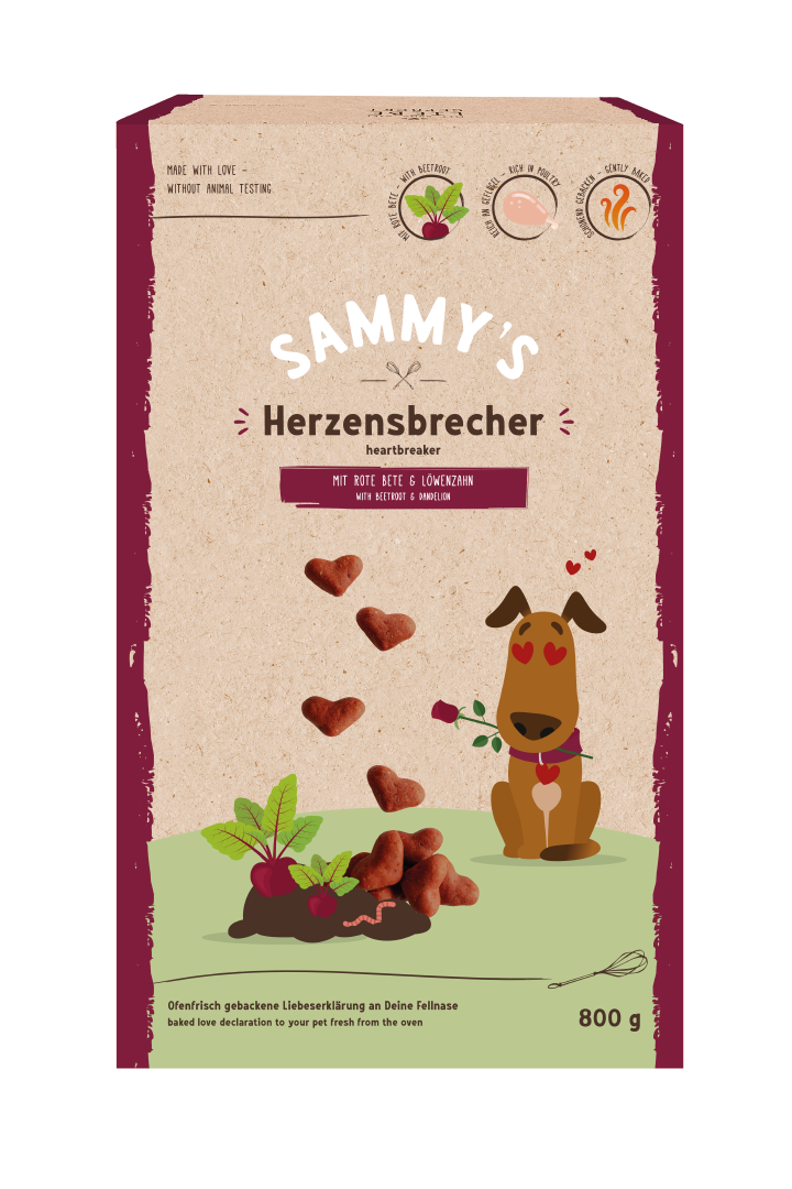 SAMMY'S Hundesnacks Hundeleckerli Sammy's Herzensbrecher